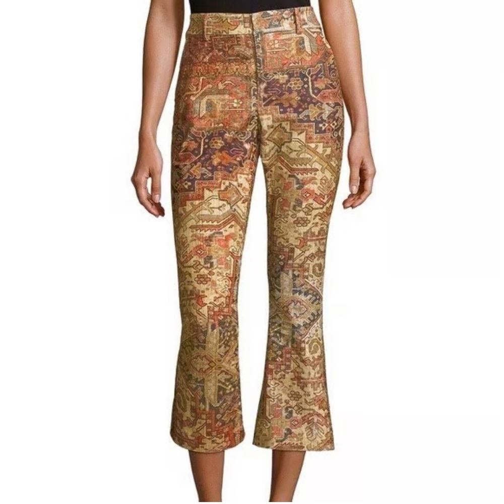 Frame Tapestry Print Pants